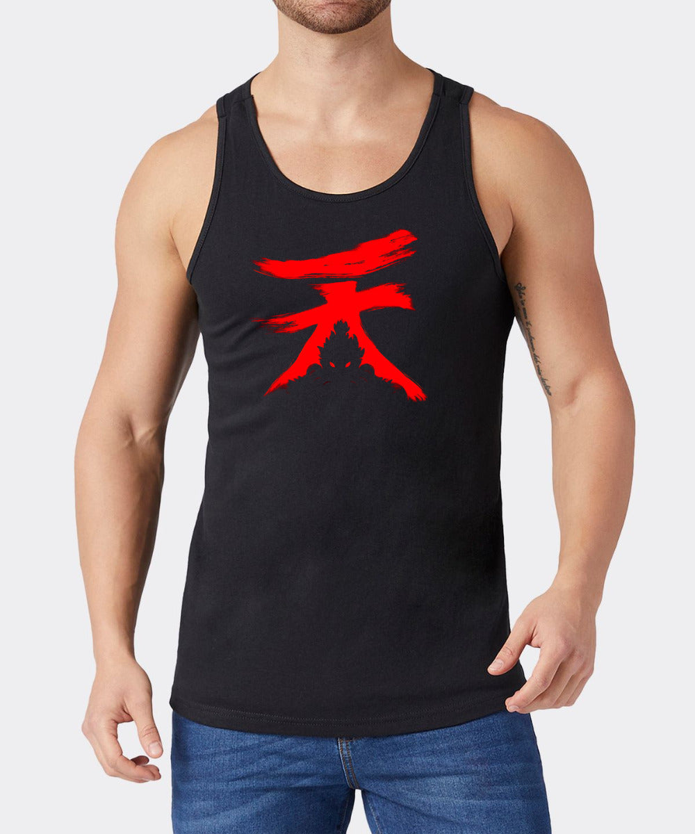 Playera Sin Mangas Akuma Street Fighter Videojuegos Ps5 Xbox