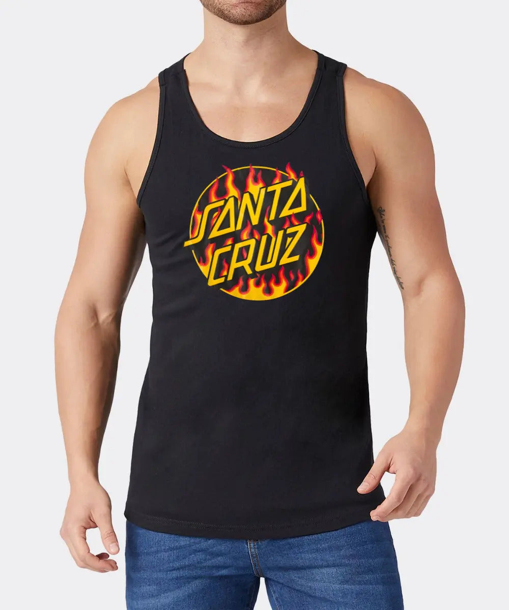Playera Sin Mangas Santa Cruz Skate Skateboard