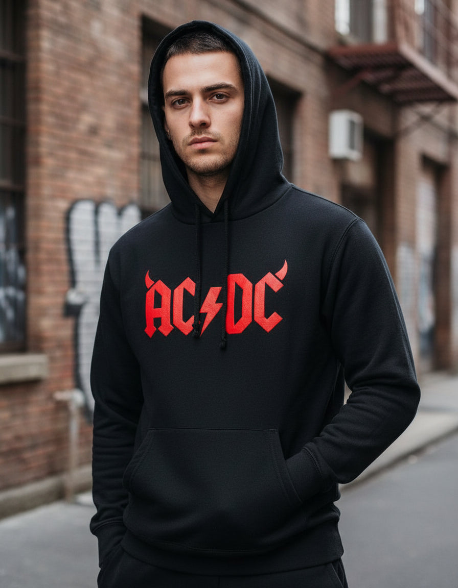 Sudadera Acdc Música Rock Heavy Metal
