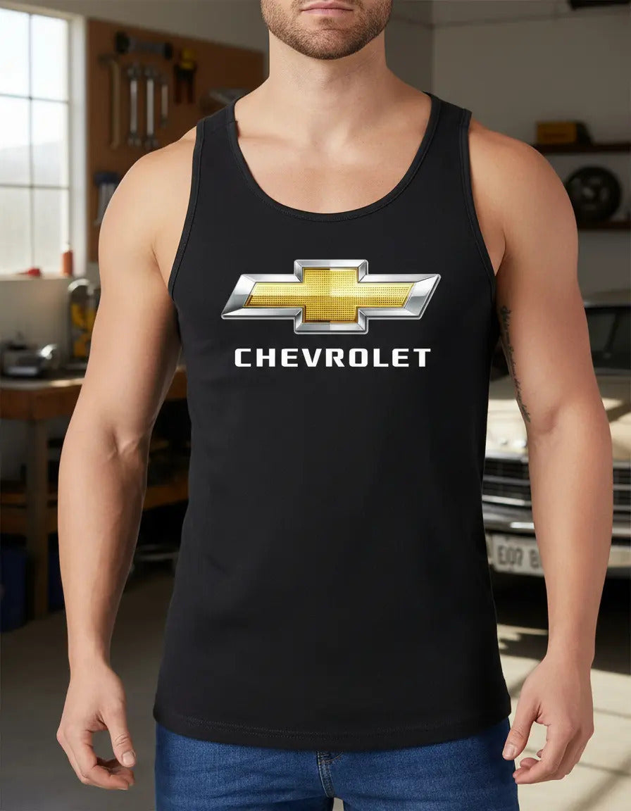 Playera Sin Mangas Chevrolet Vehículo Auto Coche Nascar