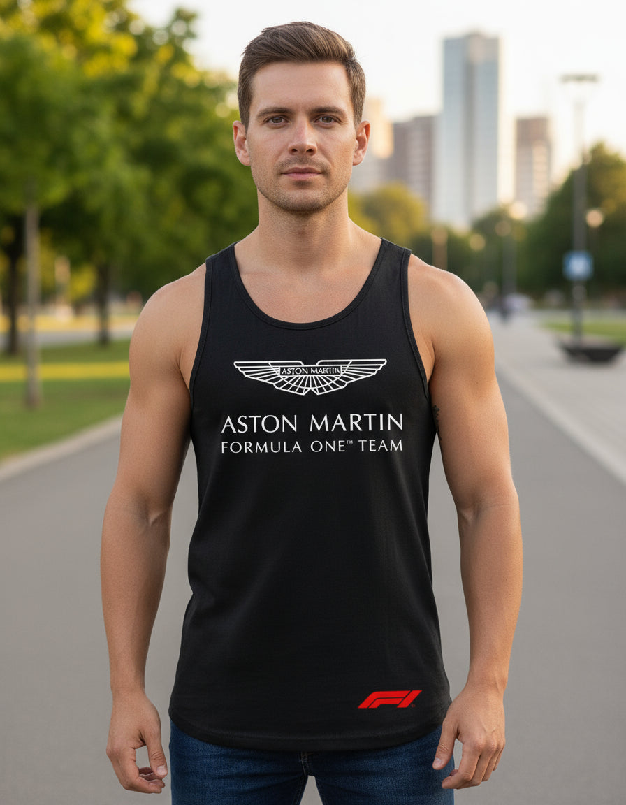 Playera Sin Mangas Aston Martín Formula 1 F1 Fernando Alonso