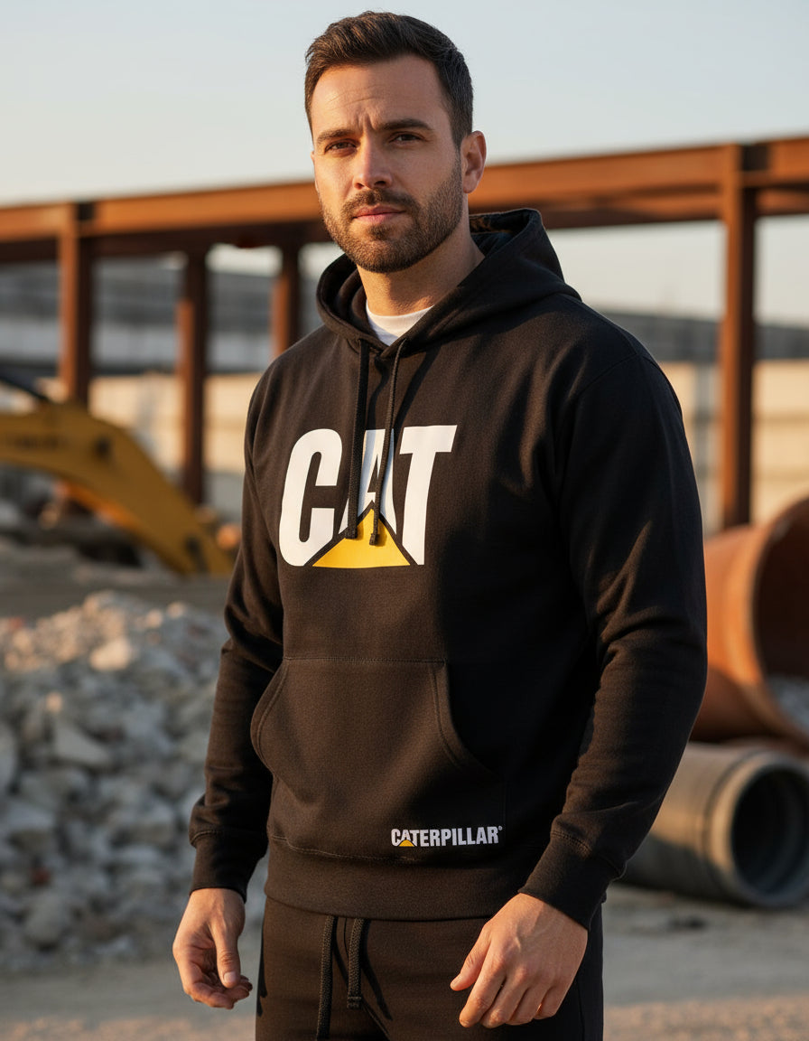 Sudadera Caterpillar Maquinaria Construcción Minería