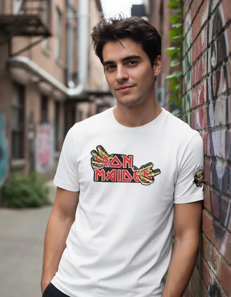 Playera Iron Maiden Música Rock Heavy Metal