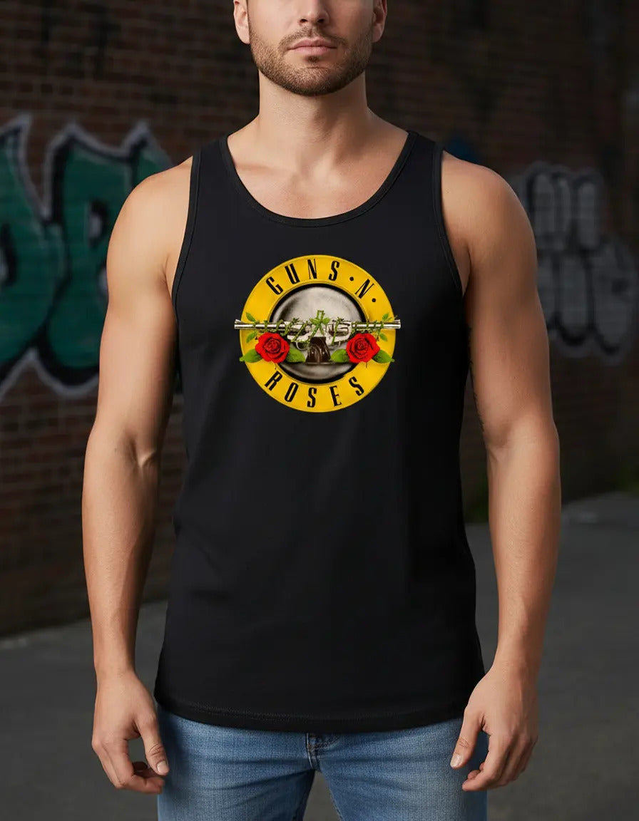 Playera Sin Mangas Guns & Roses Música Rock Slash Axel Rose