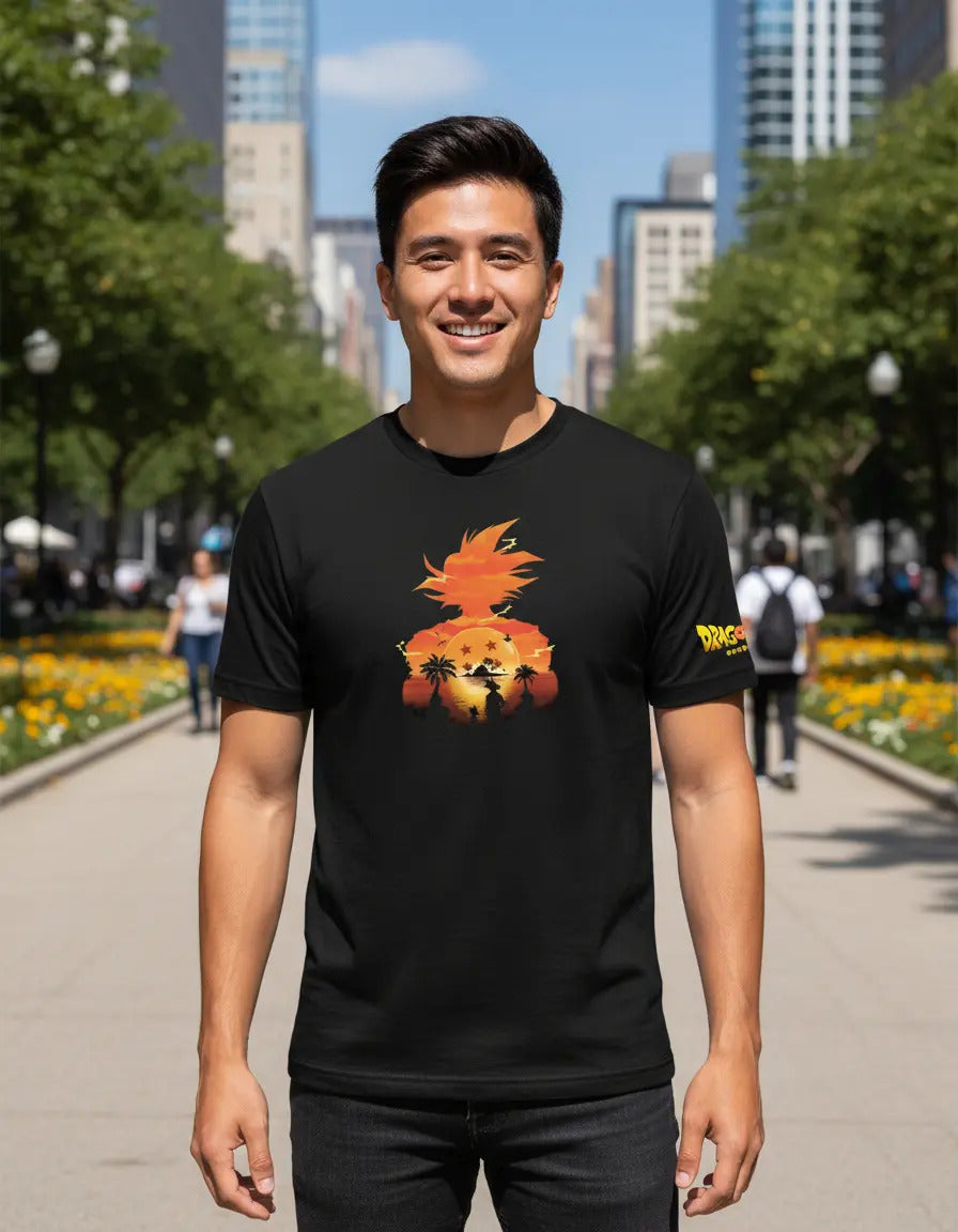 Playera Gokú Dragón Ball Z Anime Vegeta Gohan Trunks Dbz Dbs