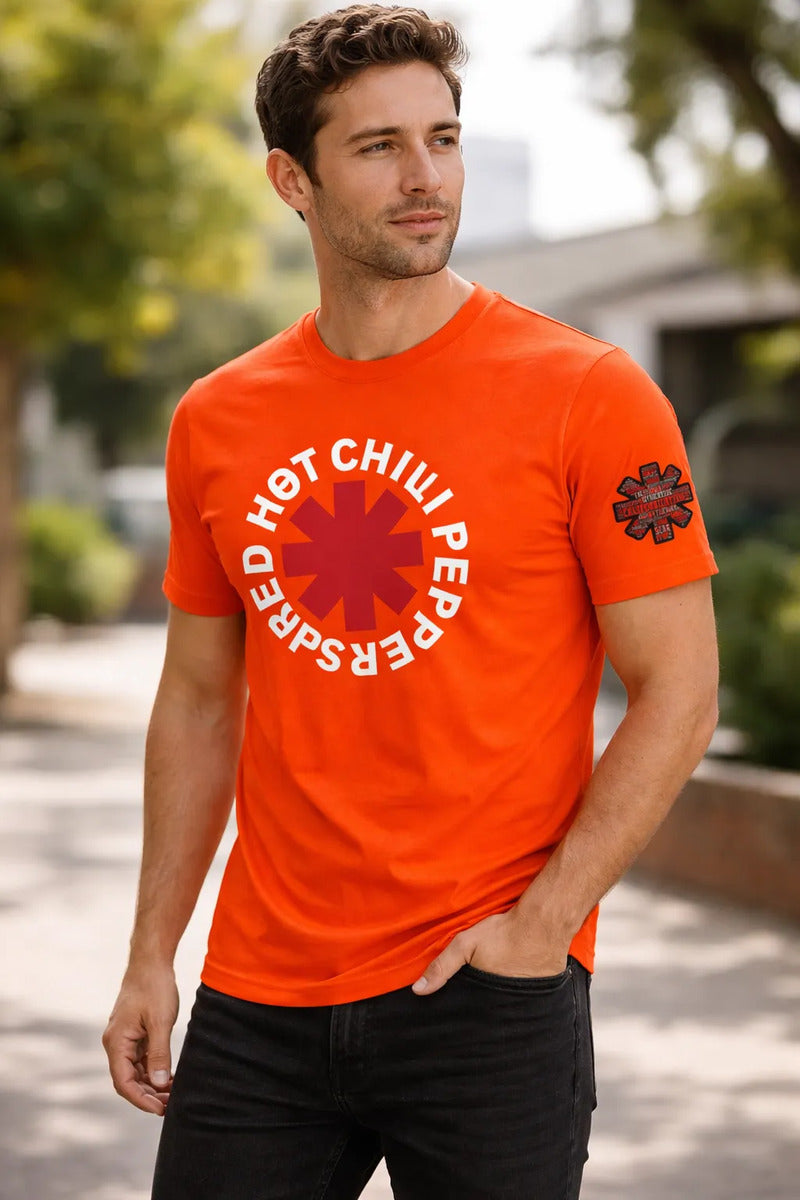 Playera Deportiva Red Hot Chilli Peppers Música Rock