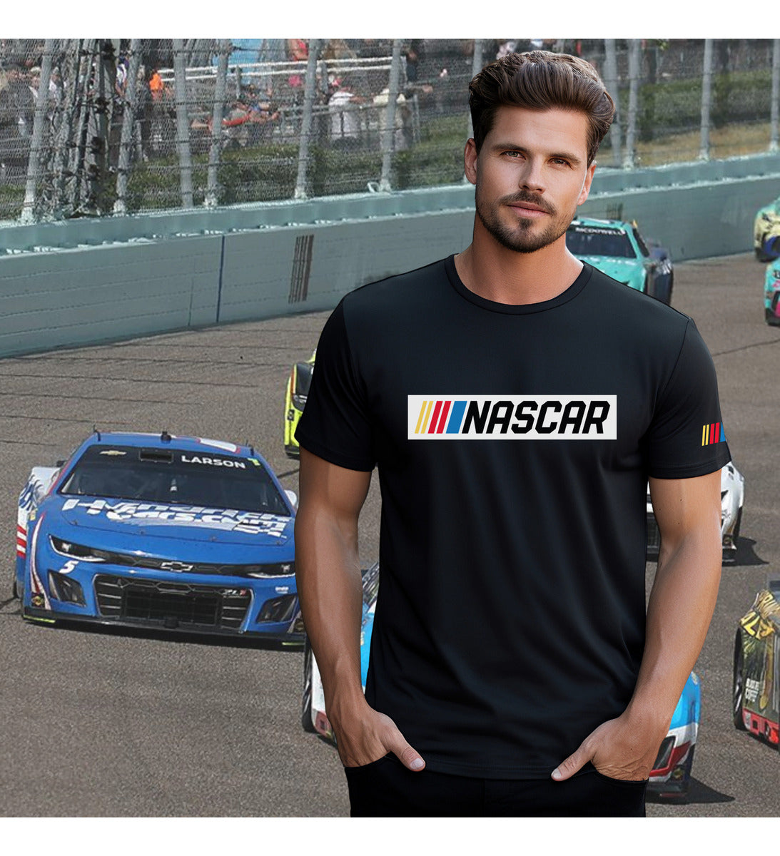 Playera Nascar Dry Fit