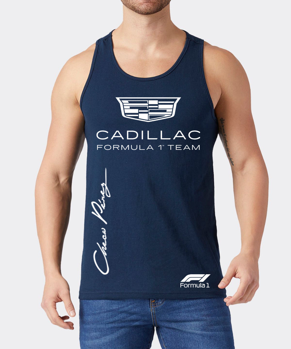Playera Sin Mangas Cadillac Formula1 Team Sergio Checo Pérez