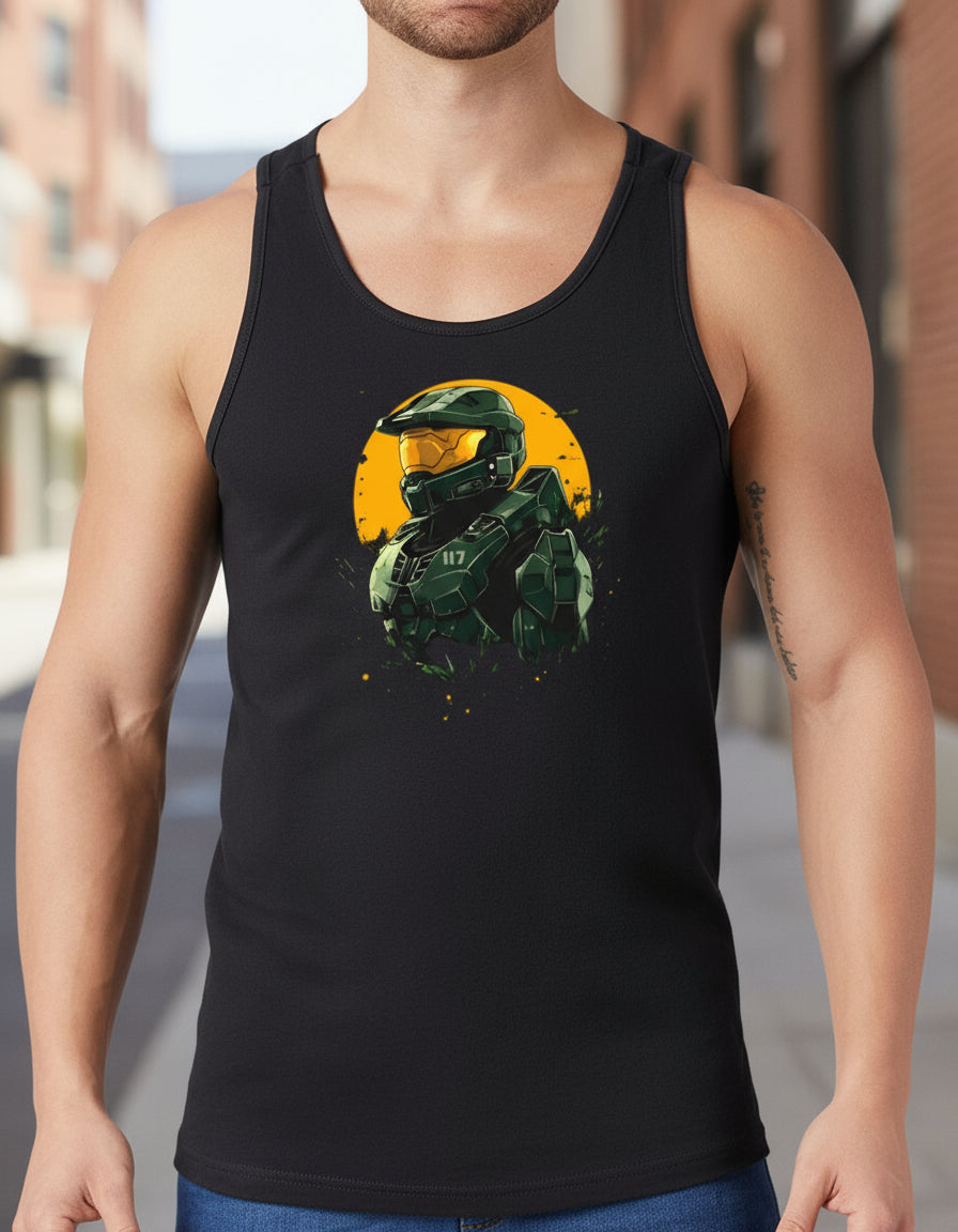 Playera Sin Mangas Halo Master Chief Videojuegos Gamer Xbox