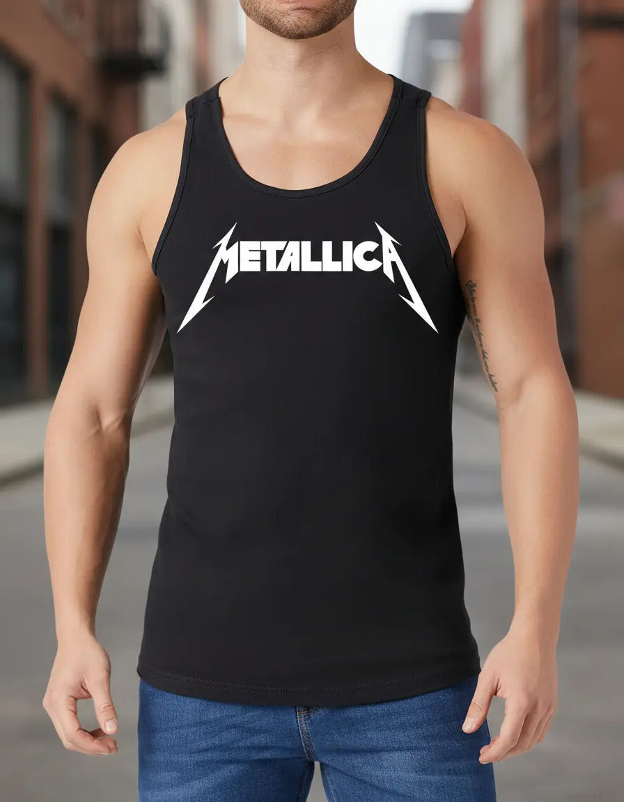 Playera Sin Mangas Metallica Música Rock Heavy Metal