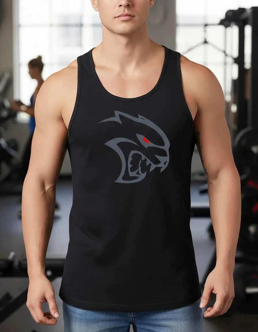 Playera Sin Mangas Hellcat Srt Dodge Challenger Charger