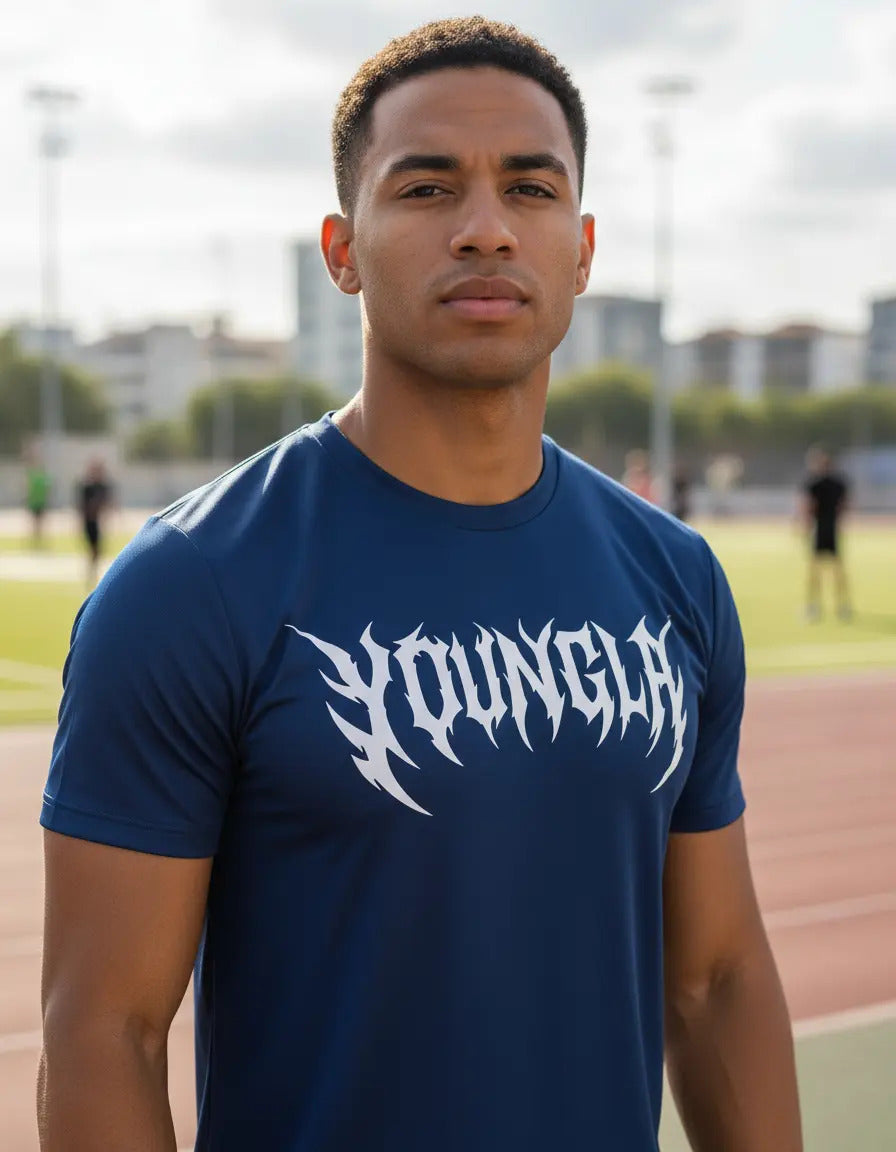 Playera Deportiva Dry Fit Youngla Entrenamiento Fitness Gym