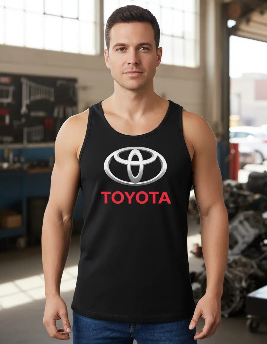 Playera Sin Mangas Toyota Vehículo Coche Formula 1 Nascar