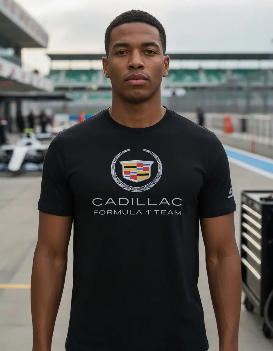 Playera Cadillac Formula 1 Team F1 Sergio Checo Pérez Piloto