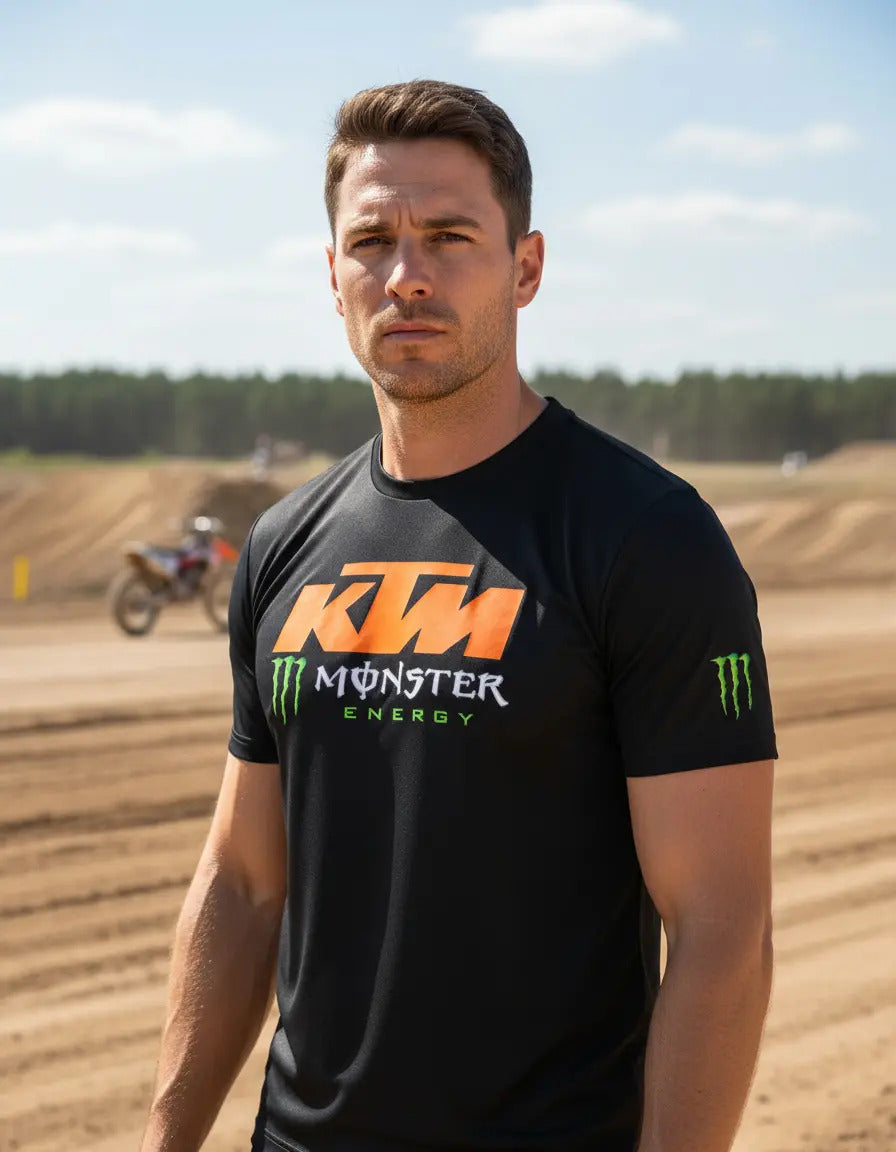 Playera Deportiva Ktm Monster Energ Off Road Motocross Sport