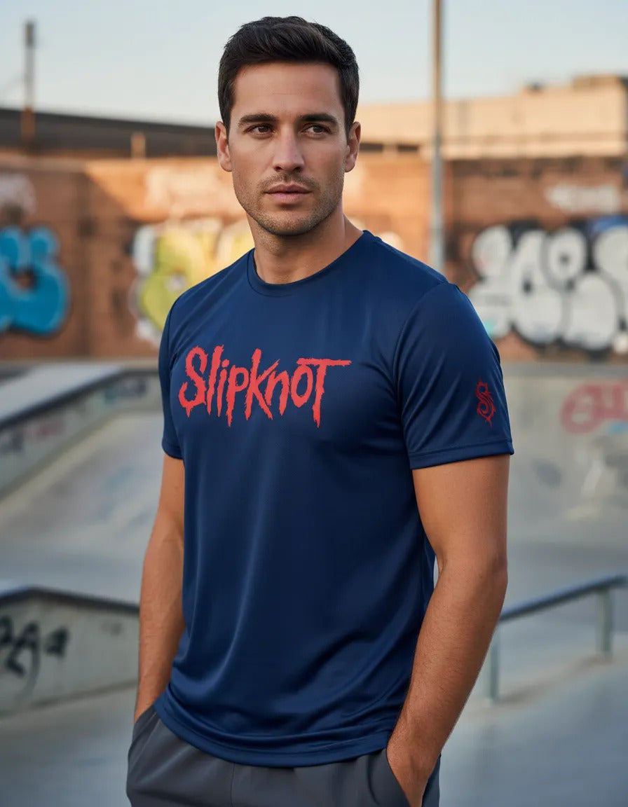 Playera Deportiva Slipknot Música Rock Heavy Metal