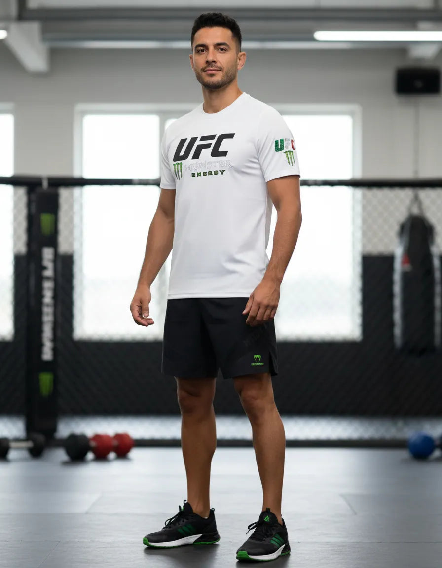Playera Dry Fit Ufc Monster Energ Mma Box Muay Thai Bjj Kb