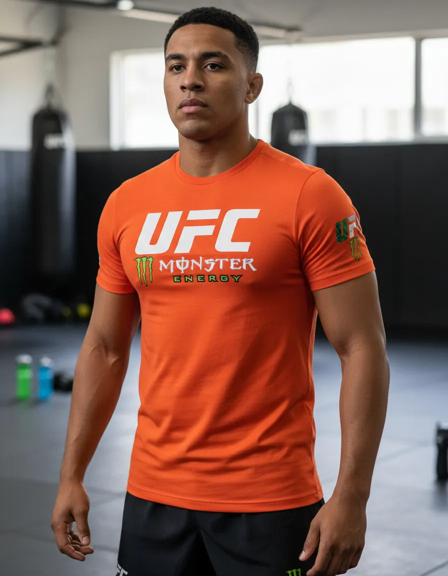 Playera Dry Fit Ufc Monster Energ Mma Box Muay Thai Bjj Kb