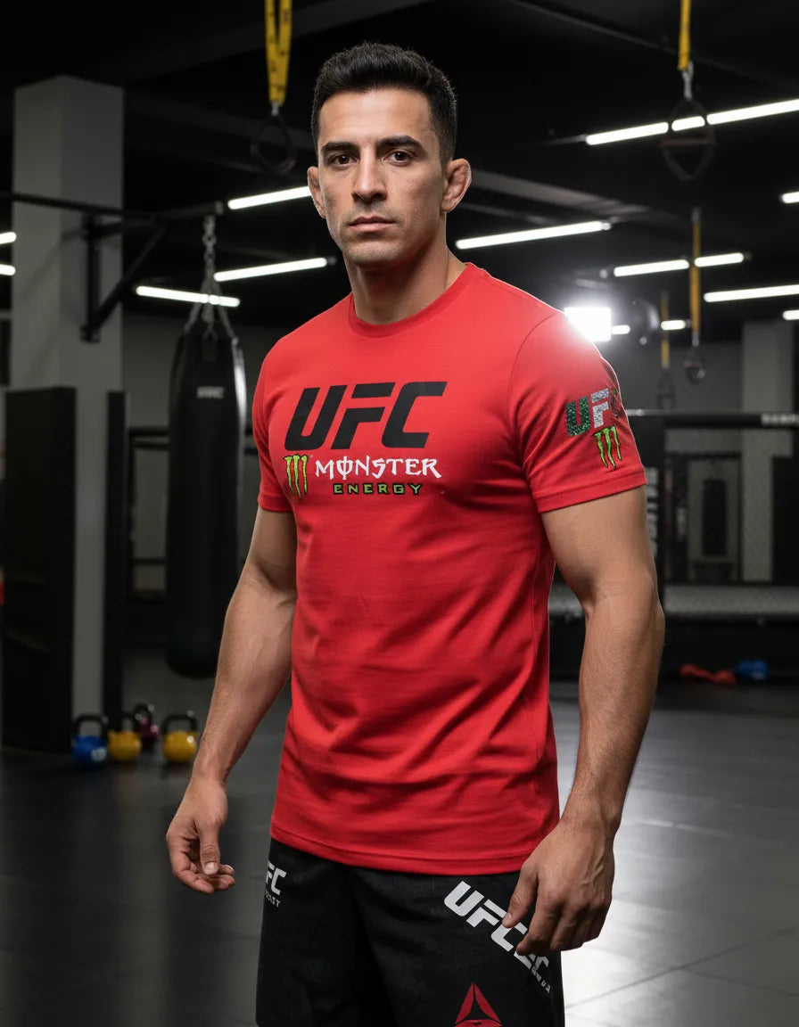Playera Dry Fit Ufc Monster Energ Mma Box Muay Thai Bjj Kb