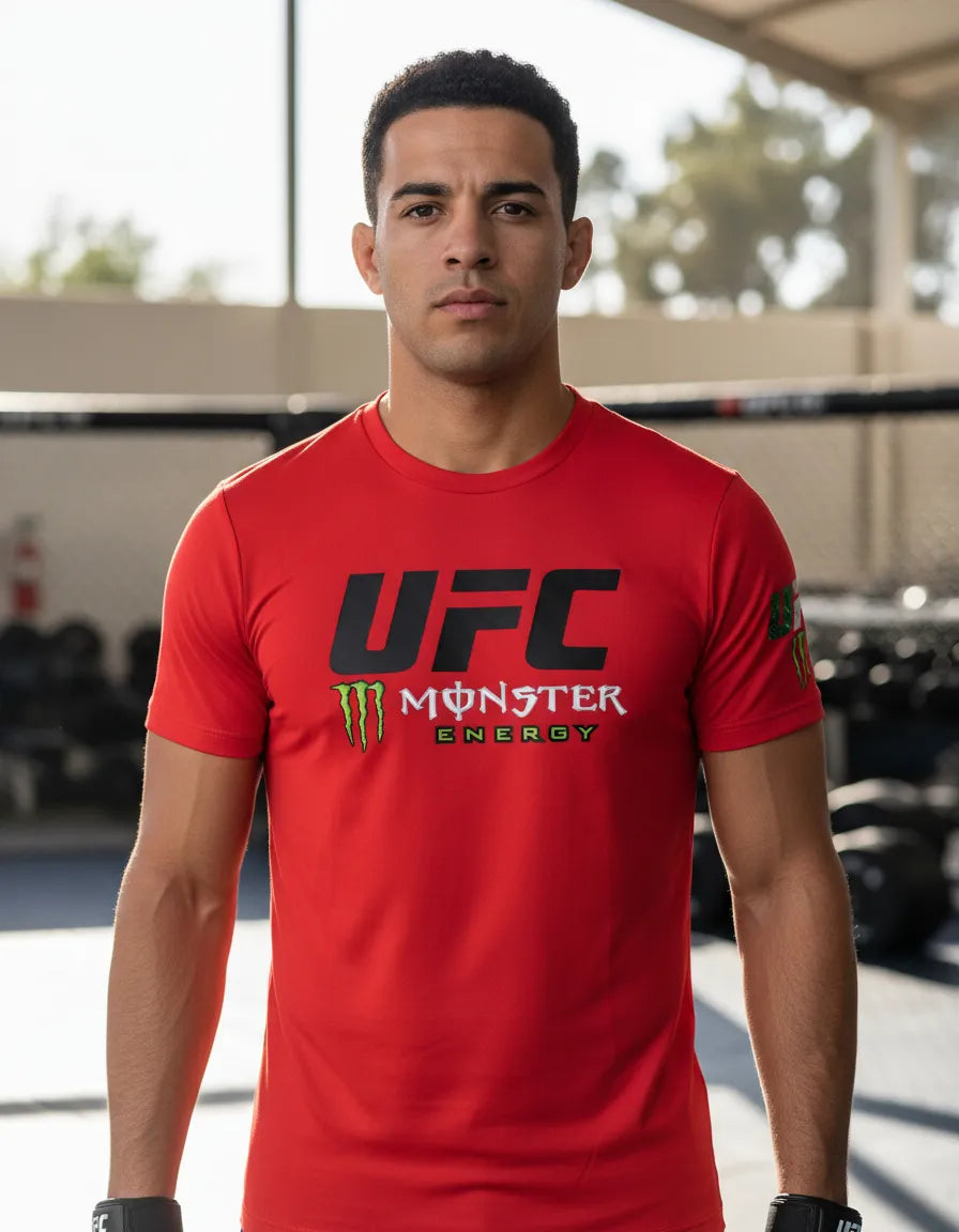 Playera Dry Fit Ufc Monster Energ Mma Box Muay Thai Bjj Kb