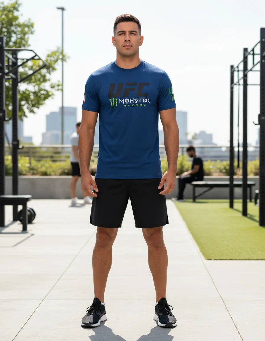 Playera Dry Fit Ufc Monster Energ Mma Box Muay Thai Bjj Kb