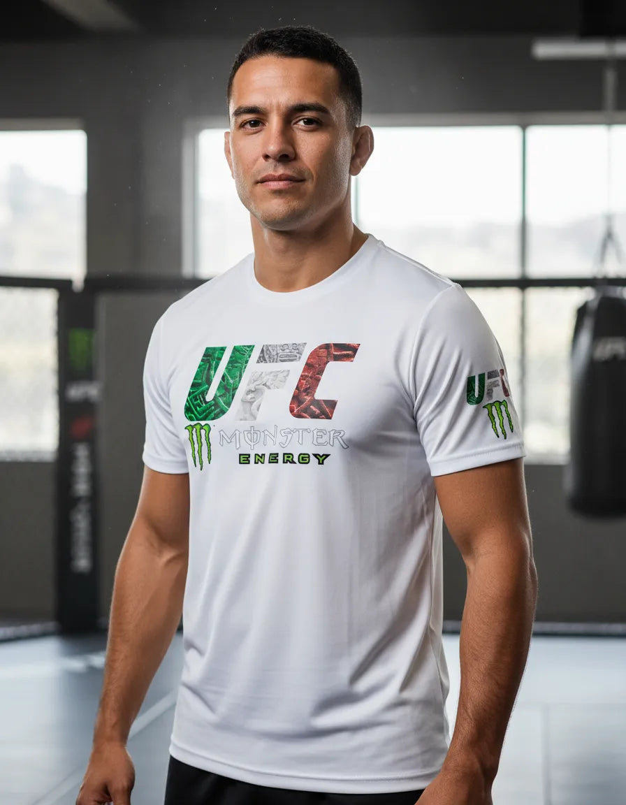 Playera Dry Fit Ufc Monster Energ Mma Box Muay Thai Bjj Kb