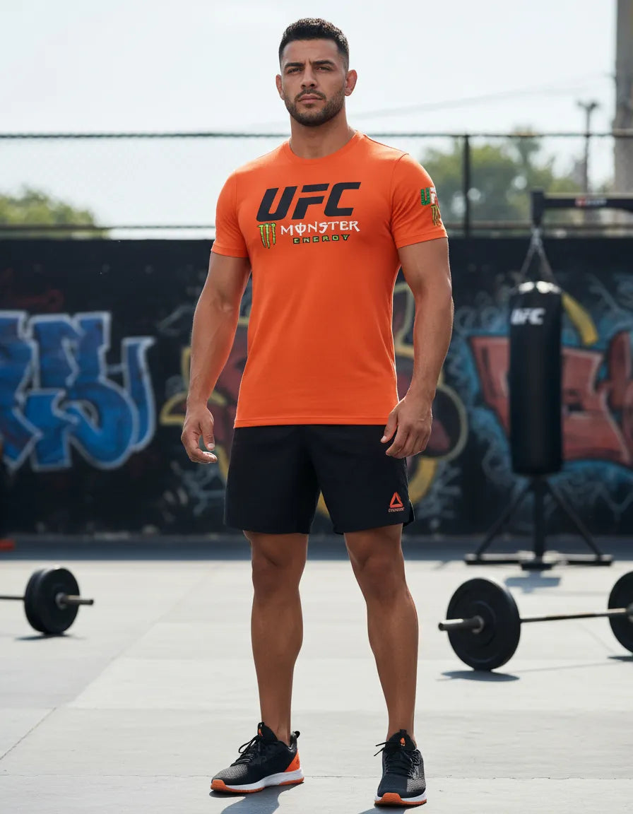 Playera Dry Fit Ufc Monster Energ Mma Box Muay Thai Bjj Kb