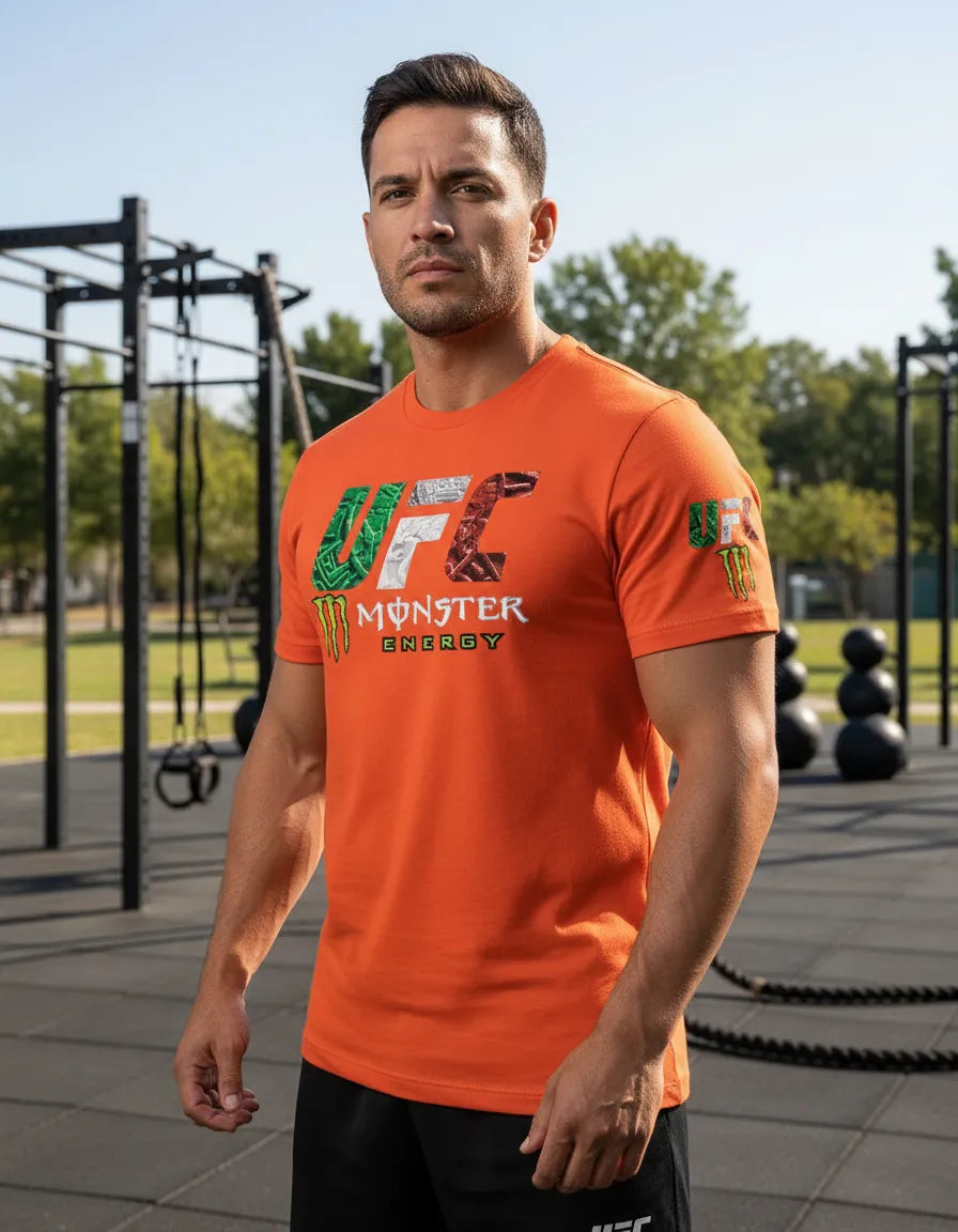 Playera Dry Fit Ufc Monster Energ Mma Box Muay Thai Bjj Kb