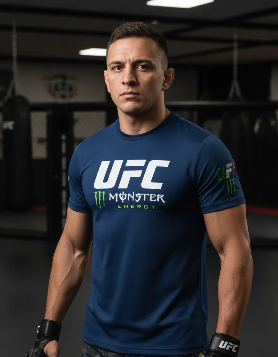 Playera Dry Fit Ufc Monster Energ Mma Box Muay Thai Bjj Kb