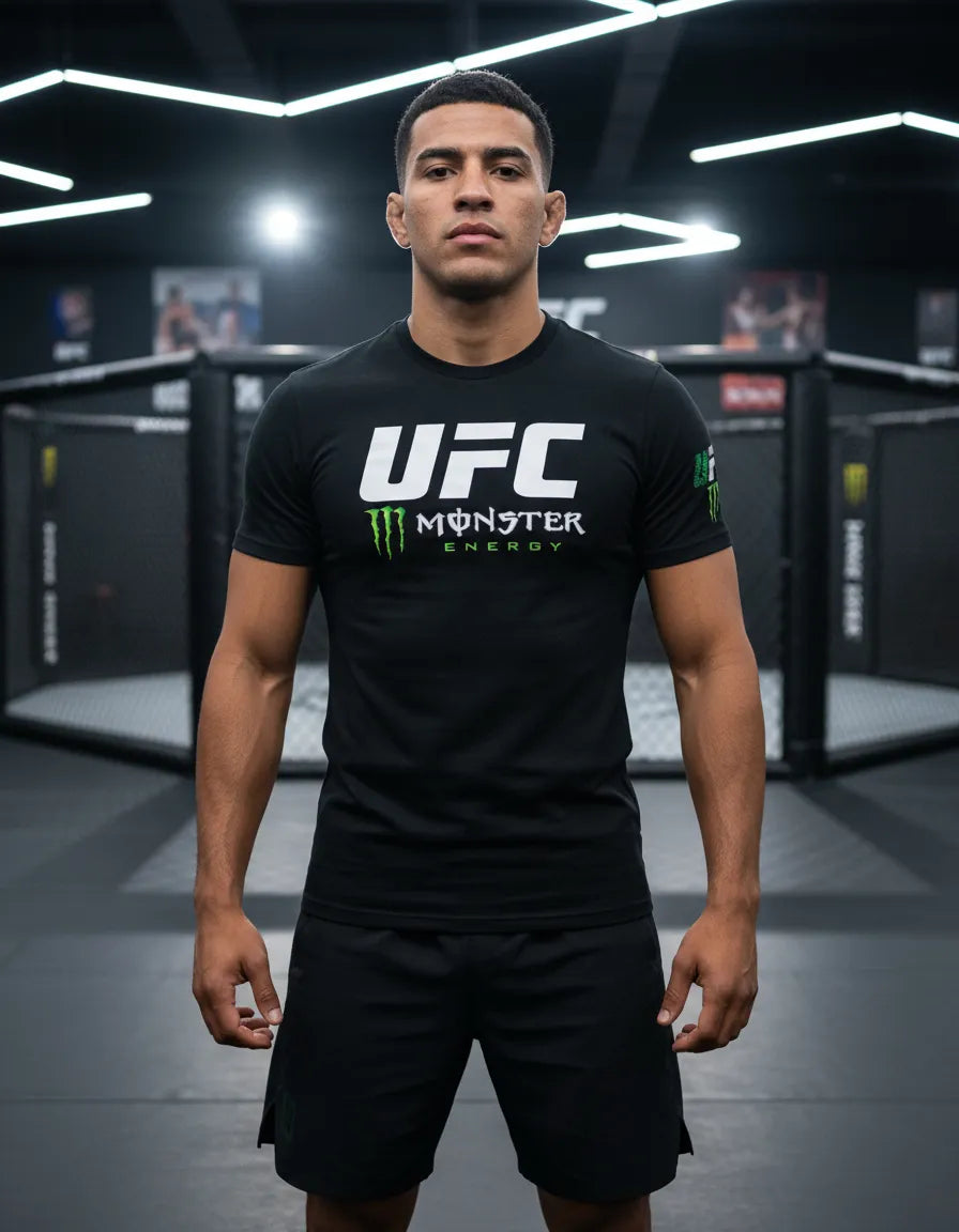 Playera Dry Fit Ufc Monster Energ Mma Box Muay Thai Bjj Kb