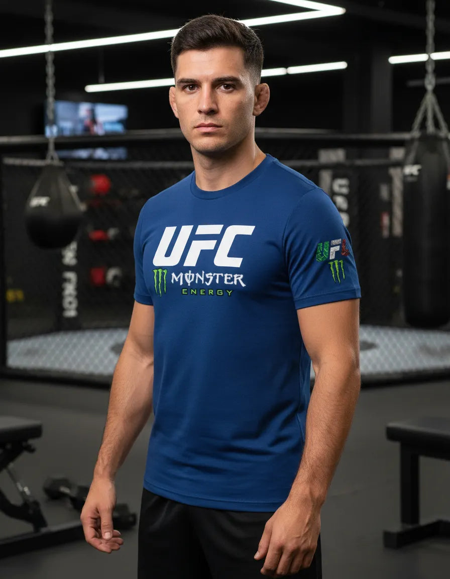 Playera Dry Fit Ufc Monster Energ Mma Box Muay Thai Bjj Kb