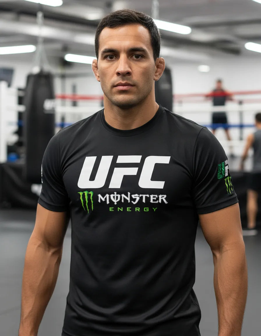Playera Dry Fit Ufc Monster Energ Mma Box Muay Thai Bjj Kb