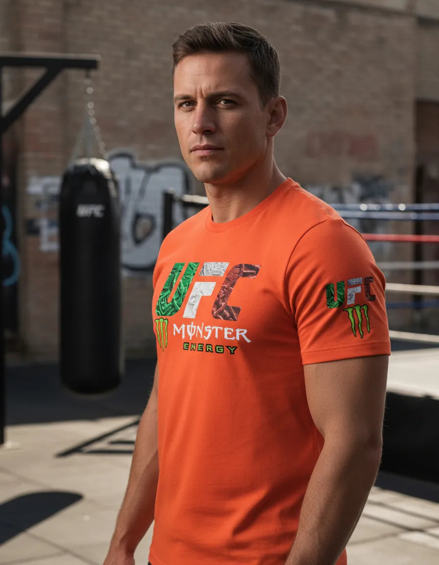 Playera Dry Fit Ufc Monster Energ Mma Box Muay Thai Bjj Kb
