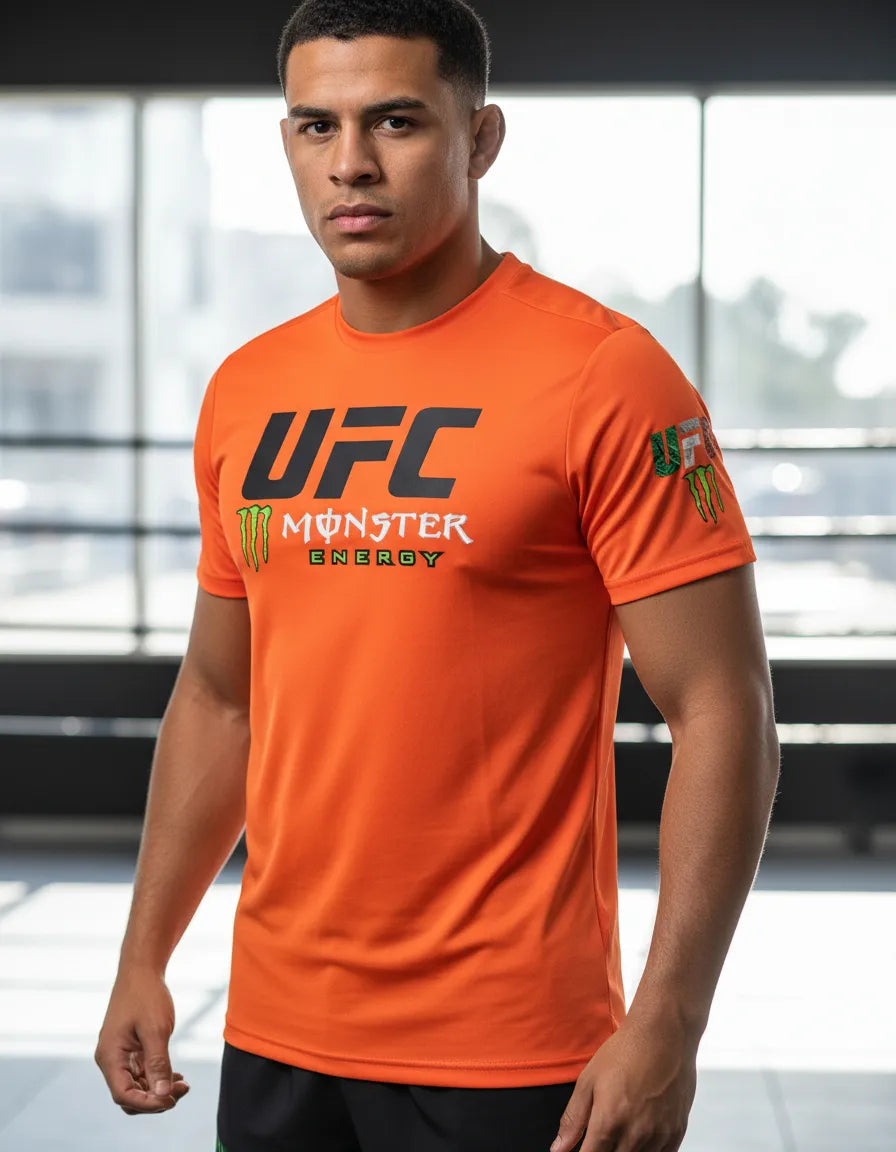 Playera Dry Fit Ufc Monster Energ Mma Box Muay Thai Bjj Kb