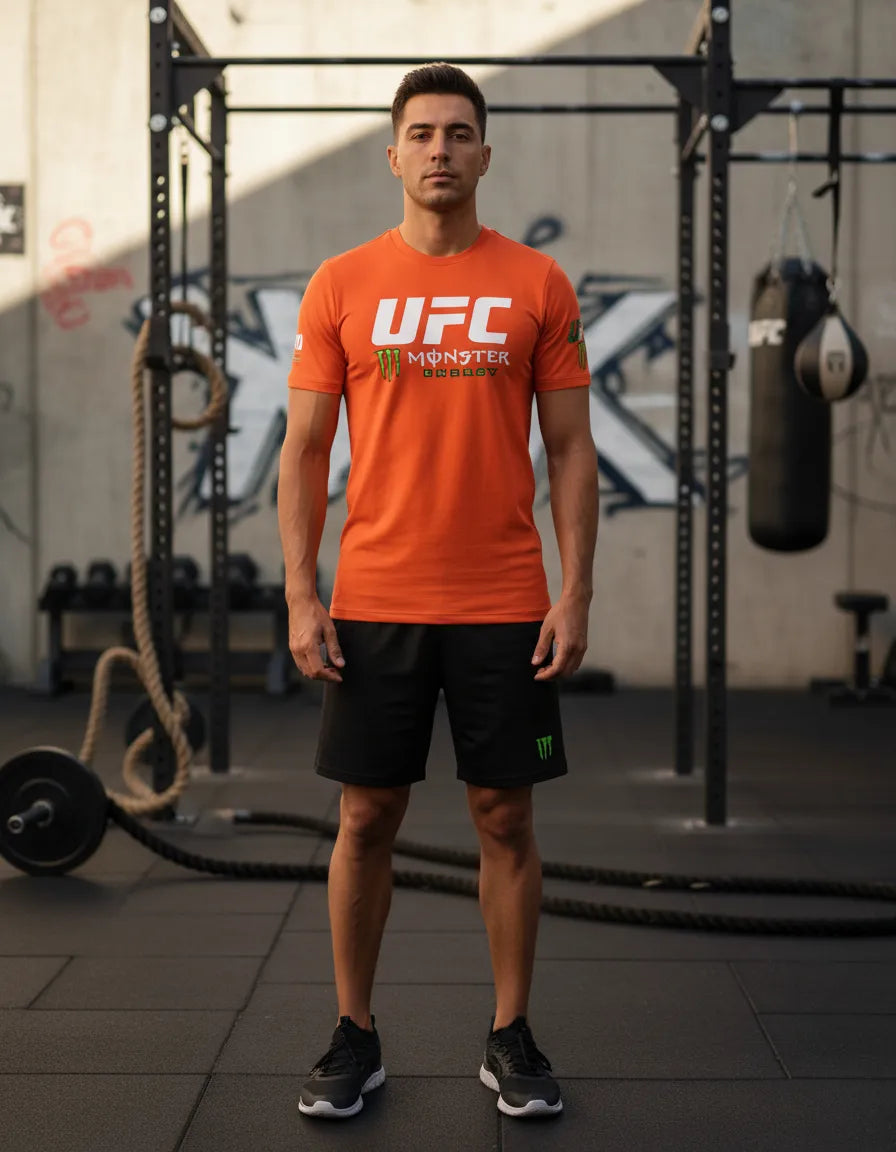 Playera Dry Fit Ufc Monster Energ Mma Box Muay Thai Bjj Kb