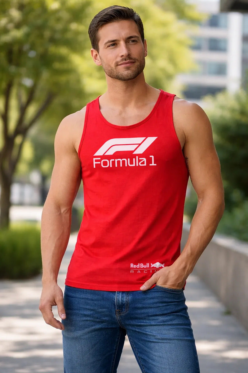 Playera Sin Mangas Formula 1 F1 Red Bull Racing