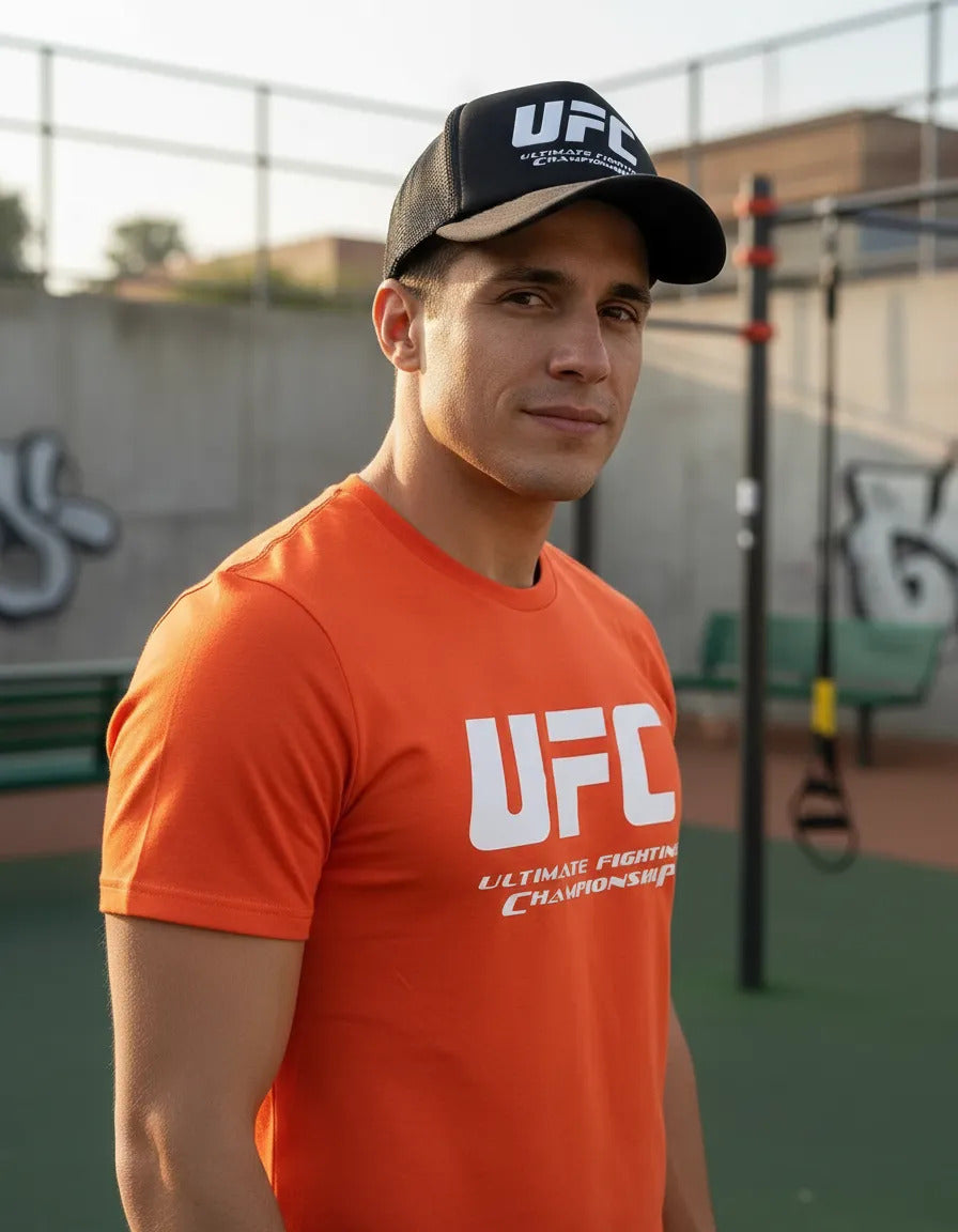 Playera Y Gorra Ufc Ultimate Fighter Championship Mma Box Jj