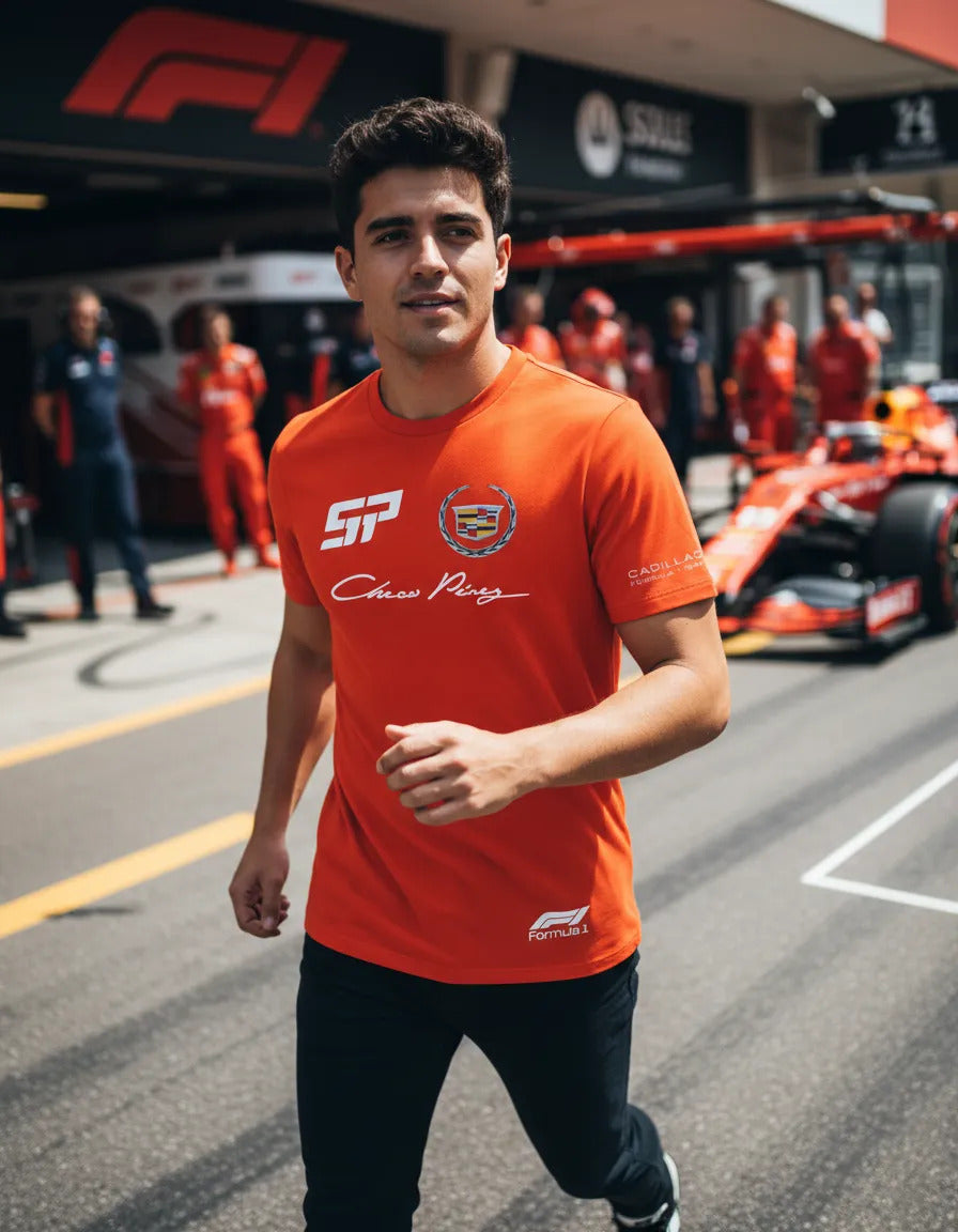 Playera Cadillac Formula 1 Team F1 Automovilismo