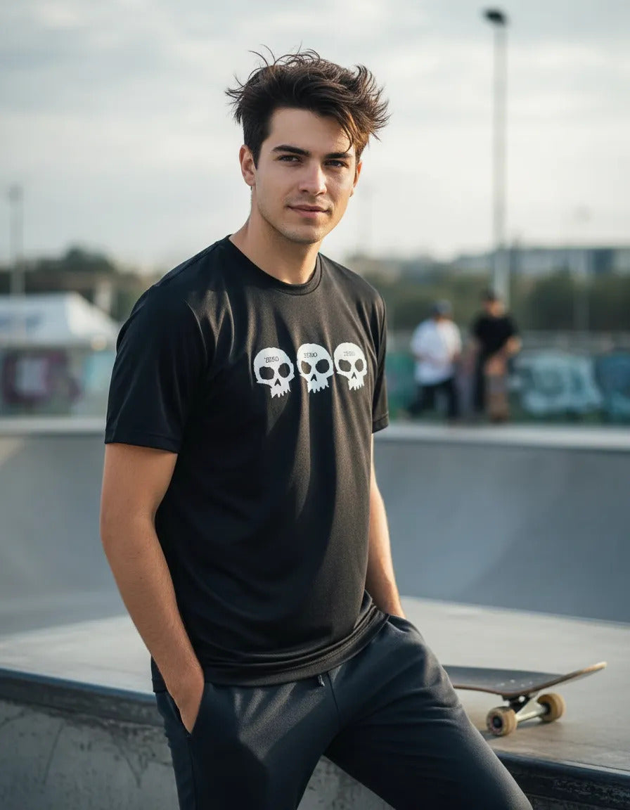Playera Deportiva Zero Skate Skateboard Moda Urbana