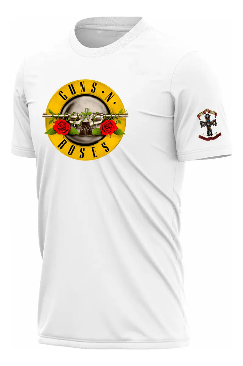 Playera Deportiva Guns & Roses Música Rock Slash Axel Rose
