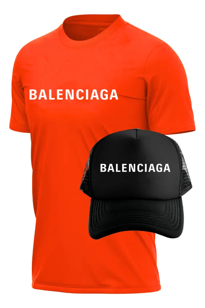 Playera Y Gorra Balenciaga Moda Aesthetic Actualidad Moderno