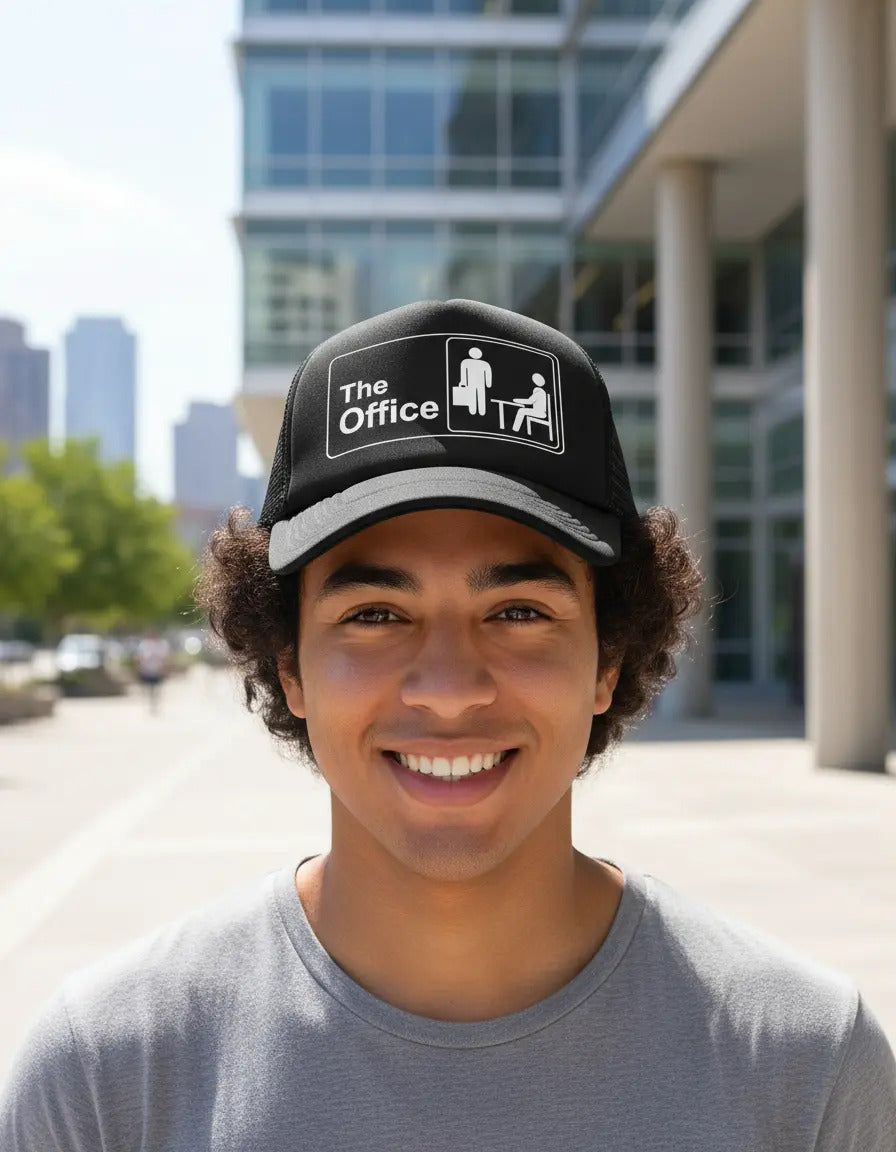 Gorra Trucker The Office Series Televisión Negro Ajustable To