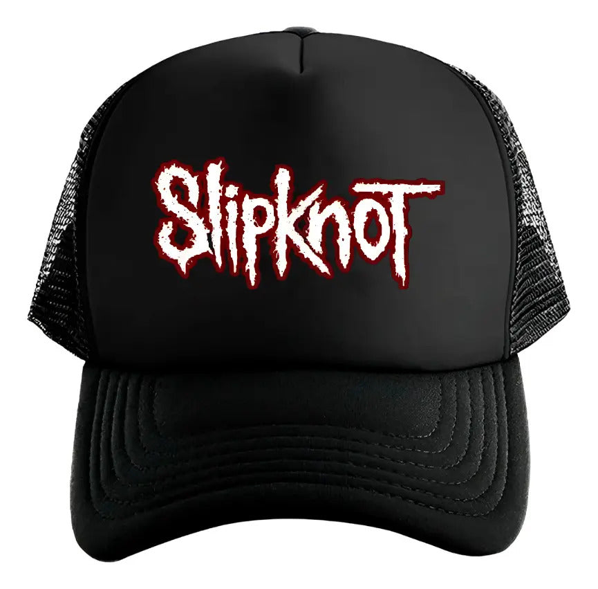 Gorra Slipknot Música Rock Negro Ajustable Slipknot
