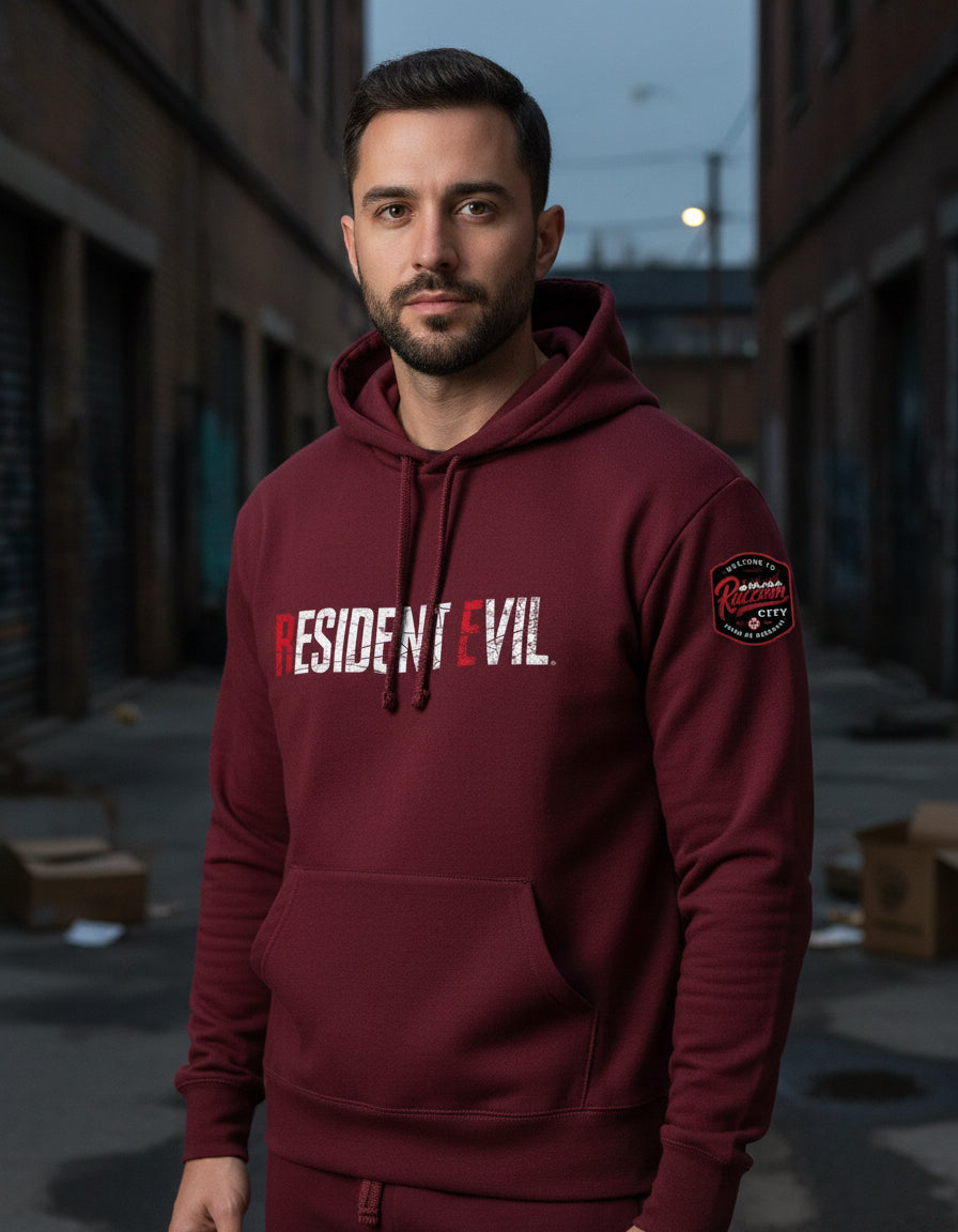Sudadera Resident Evil Requiem Leon Kennedy Umbrella Zombies