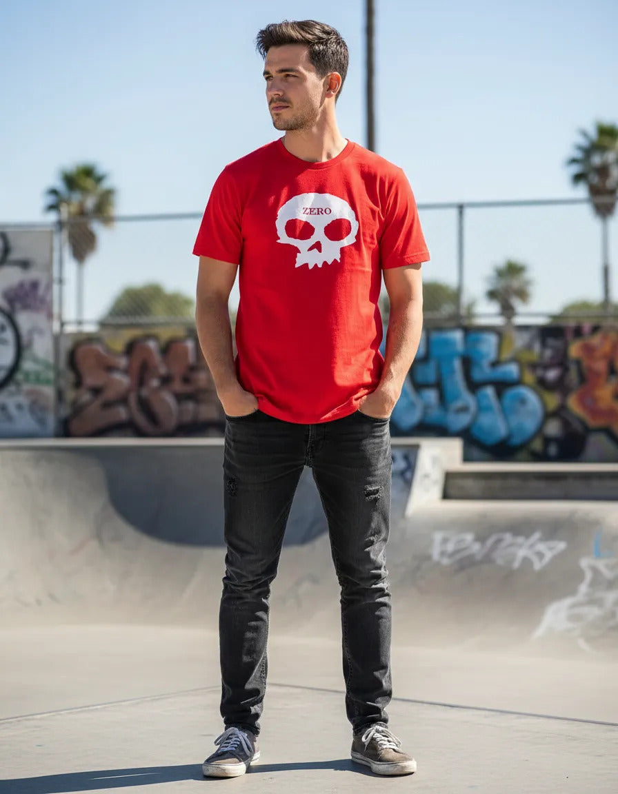 Playera Zero Skate Skateboard Moda Urbana
