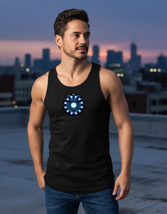 Playera Sin Mangas Iron Man Arc Reactor