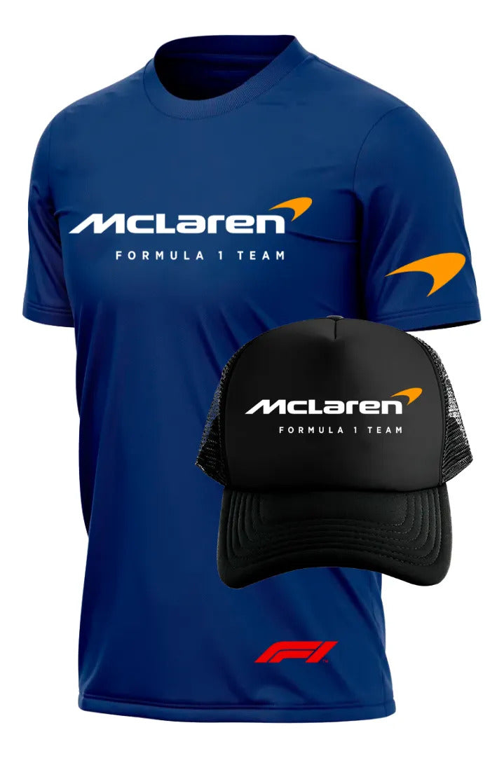 Playera Y Gorra Mclaren Formula 1 Team F1 Autos