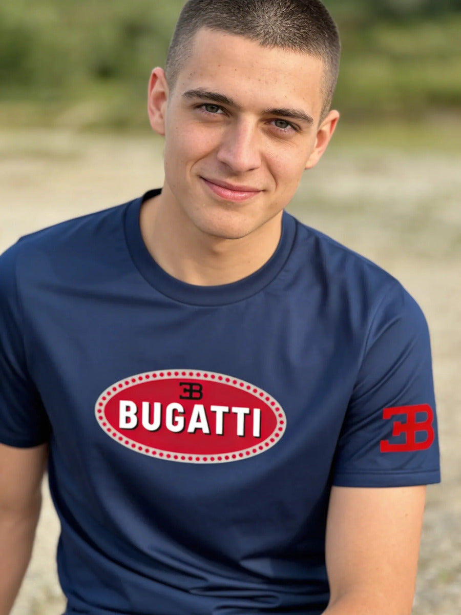 Playera Deportiva Bugatti Automovilismo Vehículo Autos