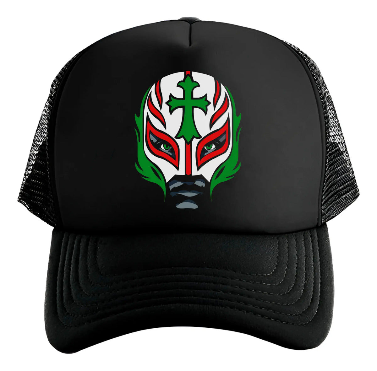 Gorra Rey Misterio Wwe Wrestling Lucha Aaa Triple A Deportes Negro Ajustable Rm