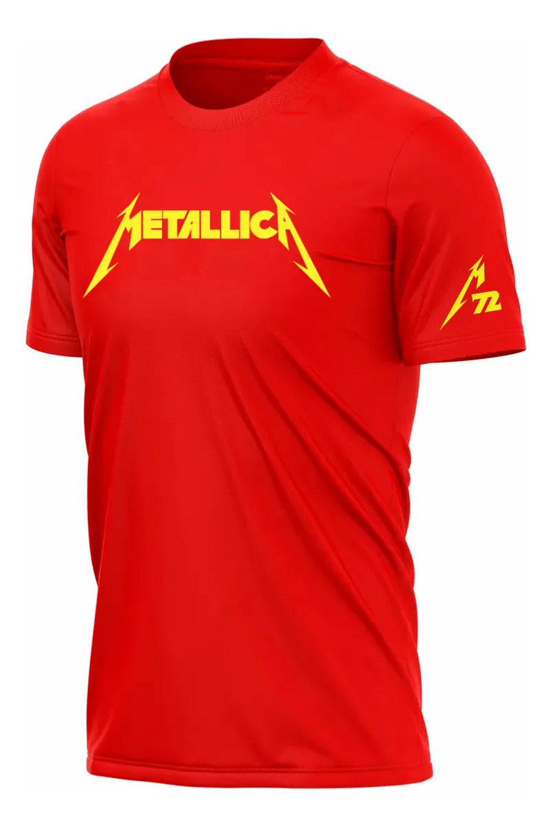 Playera Metallica Música Rock Heavy Metal